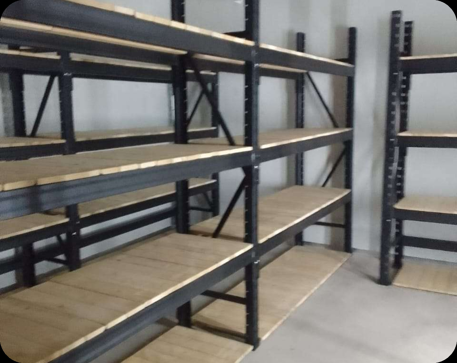 Bolt-on Shelving